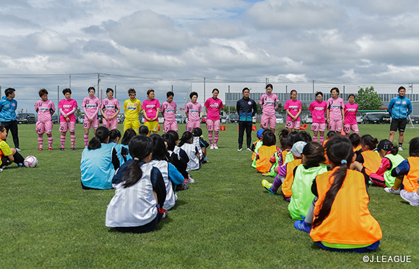 写真:クリニック前説明