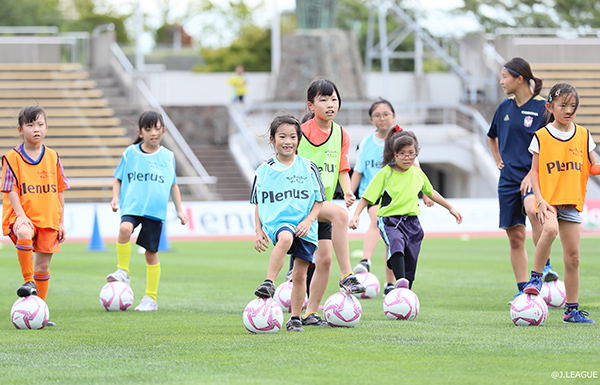 写真:ウォーミングアップ