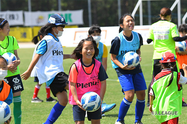 写真:ウォーミングアップ