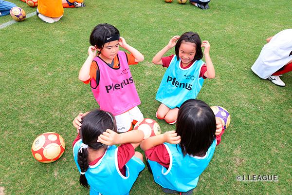 写真:反応ゲーム