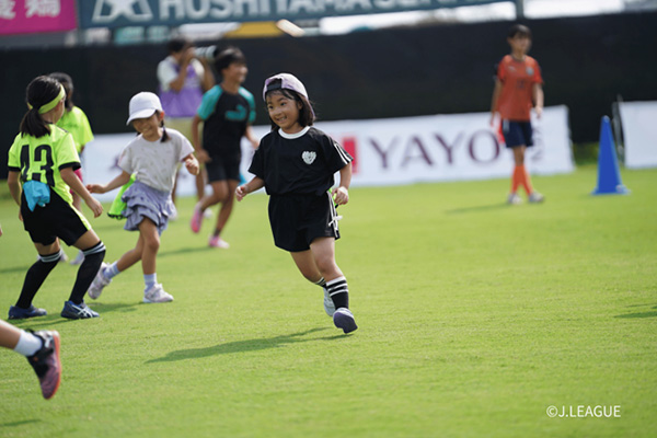 写真:しっぽとりゲーム!