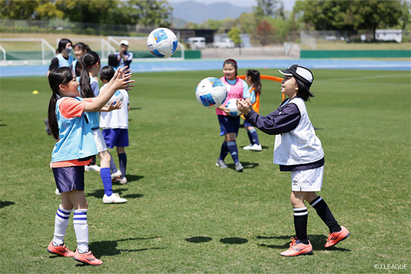 写真:ウォーミングアップ